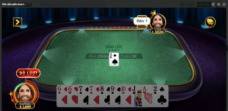 Sảnh Tiến Lên Miền Nam 2 FEBET