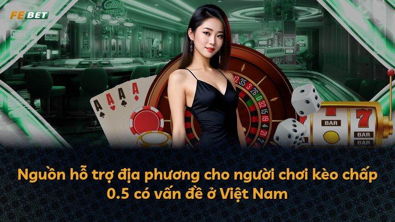 Nguồn hỗ trợ địa phương cho người chơi kèo chấp 0.5 có vấn đề ở Việt Nam